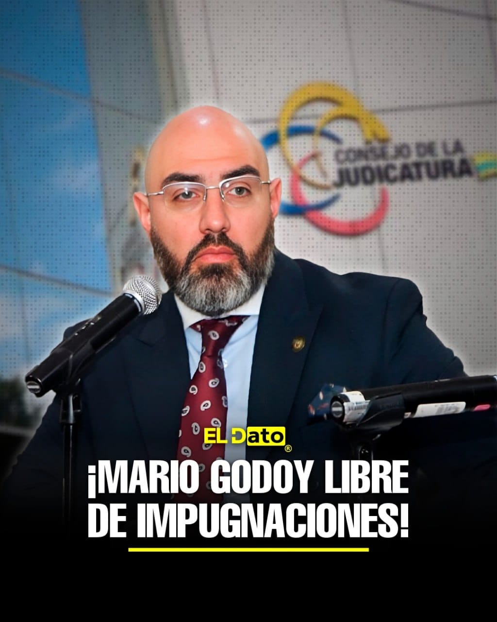 Mario Godoy libre de impugnaciones en el CPCCS